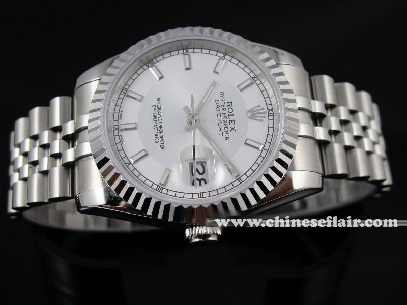 ROLEX DATEJUST STAINLESS STEEL REPLICA MENS WATCH